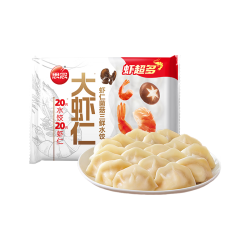 思念 大虾仁系列虾仁菌菇三鲜水饺 400g