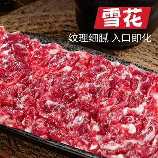潮味码头 臻美味潮汕牛肉火锅 1290g 4荤1素