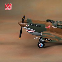 HOBBYMASTER P-40B飞虎队战斗机模型仿真合金成品航模摆件