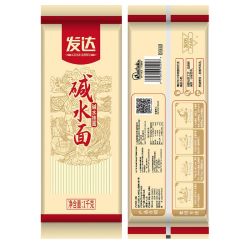 发达 碱水面10斤袋装爽滑炒面劲道速食拌面凉面圆家用热干面条推荐