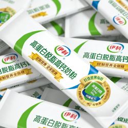 伊利 高蛋白脱脂高钙奶粉 25g*1条