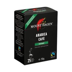 MOUNT HAGEN 无蔗糖 脱因纯黑咖啡速溶美式低因咖啡冻干粉