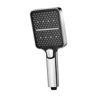 睦歌（MUGE）浴室增压花洒淋浴喷头大面板出水加压手持花洒头洗澡莲蓬头套装 增压单花洒【亮银色】大面板