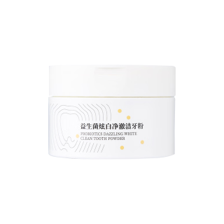  FANGXIN 益生菌炫白净澈 牙粉  60g