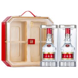 五粮液 普五八代 & 鸿运礼盒浓香型 &白酒52度500ml*2瓶礼盒装