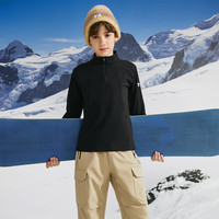 安德玛 加绒男女亲子立领上衣体能训练户外运动秋冬保暖254321371