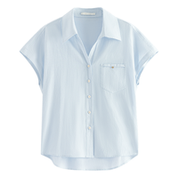 范思蓝恩 天丝亚麻 女士衬衫