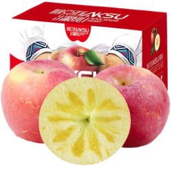 新疆阿克苏冰糖心苹果大果 带箱10斤