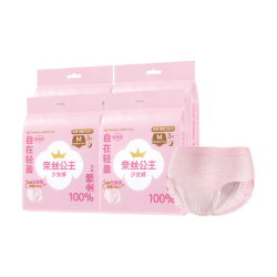 全棉时代 纯棉 女士卫生巾  12条 M