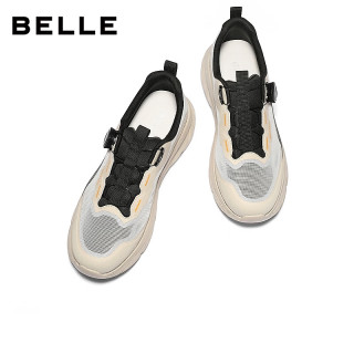 百丽 超值！厚底旋钮扣健步鞋A2337BM6