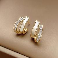 珍宝银楼 高级感气质耳钉 简约耳环 2026新款