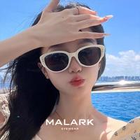 莫拉克 墨镜女时尚高级感显脸小猫眼太阳镜防紫外线