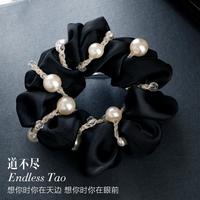 Special 时尚气质减龄手工弹力发饰大肠发圈发绳缎面扎发头绳头花2025