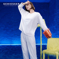 SCHIESSER/舒雅 吸湿透气 女士睡衣家居服套装