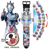  络新 变形投影发光 儿童手表