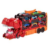  Temi/糖米 变形弹射 儿童恐龙轨道玩具车 合金小车