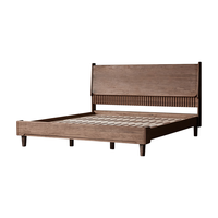  PUSU FURNITURE/朴愫木作 简约轻奢 实木床 1.5米丨
