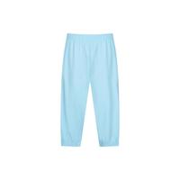 ibaby儿童裤子夏季长裤男女童夏凉裤休闲裤宝宝凉凉裤防蚊裤 天青蓝儿童款防晒凉凉裤 90