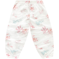 ibaby宝宝防蚊裤男女童夏季薄款灯笼裤儿童裤子宽松透气长裤 游鱼珊瑚 80 cm