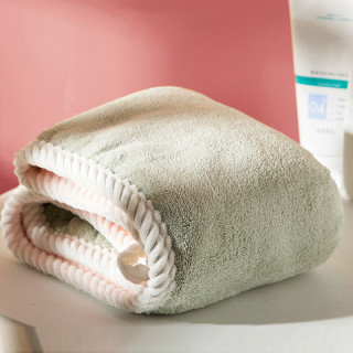 靠森 双层加厚干发帽1个