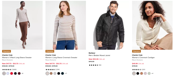 必看促销：macy's梅西百货 情人节 5-75折促销