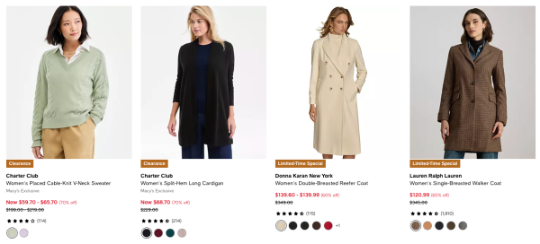 必看促销：macy's梅西百货 情人节 5-75折促销