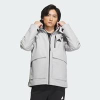 adidas 男装 2024春季新款运动服跑步健身训练外套连帽休闲夹克上衣 IT3953