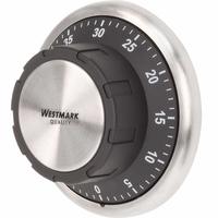 WESTMARK 短时计时器 / 厨房定时器 机械 磁性 1 – 60 分钟 不锈钢 / 塑料 红色 煤黑色 / 银色 1092260