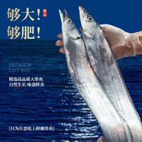 鲜喜利 舟山 冷冻小眼带鱼 2500g 礼盒装