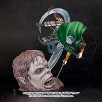 GOOD SMILE COMPANY 比例手办 利威尔vs兽之巨人Ver. 进击的巨人