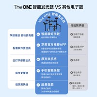 The ONE TheONE电子鼓架子鼓家用练习儿童智能发光成人初学专业电子鼓TOD