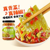 稻稻熊 贡菜双椒酱 220g 瓶装