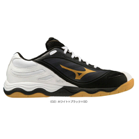 Mizuno/美津浓 乒乓球鞋 (02)白色×黑色×GD 男女通用