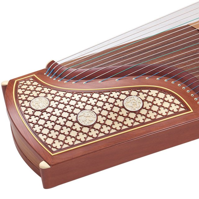 敦煌 古筝694KK/TT蕉窗夜语考级演奏古筝琴红木上海民族乐器一厂