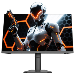 HKC 27英寸2K高刷340Hz FastIPS硬件低蓝光HDR400电竞游戏10bit无畏契约旋转升降台式显示器 银河V7