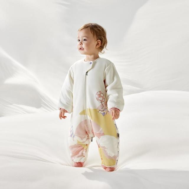 babycare 热气层睡袋儿童四季通用分腿式睡袋男童女童防踢被