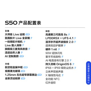  vivo 长焦Live 拍照手机