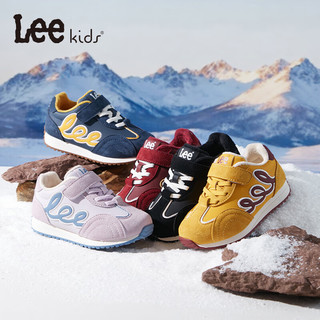  LEE KIDS 防滑 儿童运动鞋  黑色 30码 30 【内长19.8cm适合脚长18.8-19.3cm】