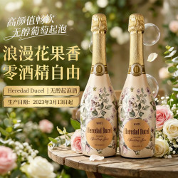奥瑞安 西班牙原瓶进口 无醇白起泡酒 750ML*2 日期23年3月以后