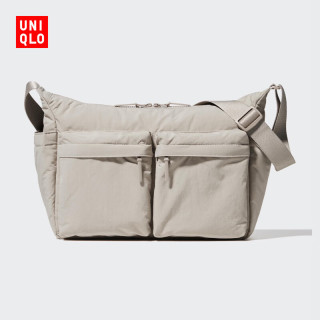 优衣库 男士单肩斜挎包 481630 33.5×11×26.5cm