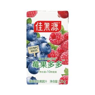 佳果源 莓果混合果蔬汁 125g*36盒