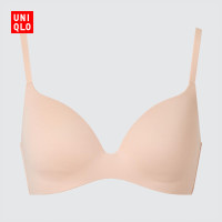 优衣库 无钢圈 女士文胸  米色 85E 469664/31米色 85E 适用E85 F85 E90 F90