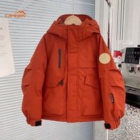 CAMKIDS 男女童外套春秋款2026新款儿童秋冲锋衣大童秋季连帽外套