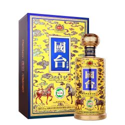 国台 马年生肖 53度酱香型白酒 500mL礼盒装