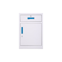  钱柜 多功能 钢制矮柜 抽屉 锁  长440mm;宽390mm;高650mm 2层