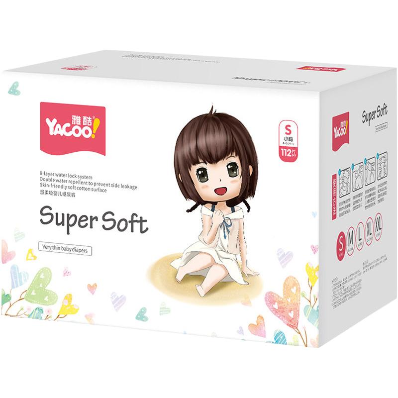 YACOO 雅酷 超柔吸系列 纸尿裤