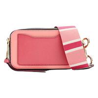 马克·雅克布MARC JACOBS Snapshot系列 女士单肩相机包 M0012007 粉色 小号