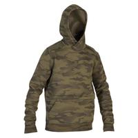 迪卡侬官方旗舰店官网 户外运动迷彩卫衣纯色卫衣加绒 SOLOGNAC 8494202 S 迷彩色