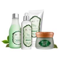 Mask Family 1908 膜法世家 绿豆清肌美白经典套装 (绿豆泥膜145g+洁面膏150g+爽肤水200ml+水凝乳100ml)