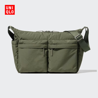 优衣库 男士单肩斜挎包 481630 33.5×11×26.5cm